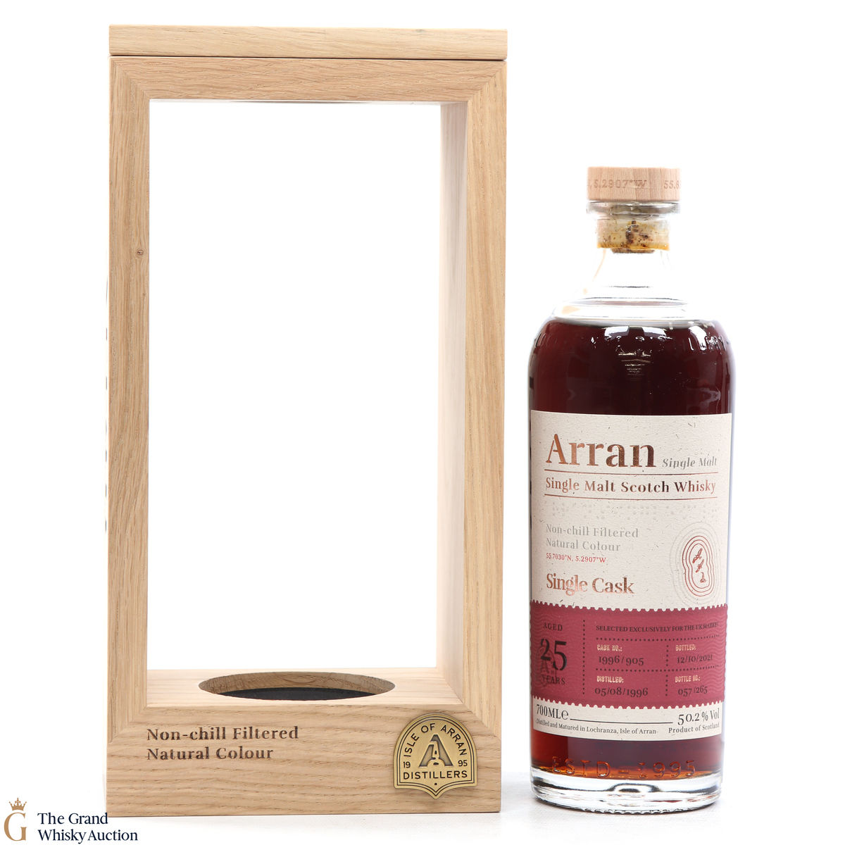 Arran - 25 Year Old Single Sherry Cask #1996/905 UK Exclusive 2021
