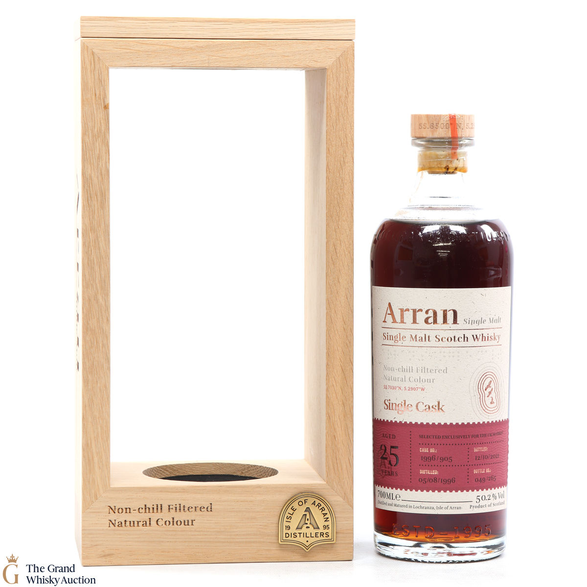 Arran - 25 Year Old Single Sherry Cask #1996/905 UK Exclusive 2021