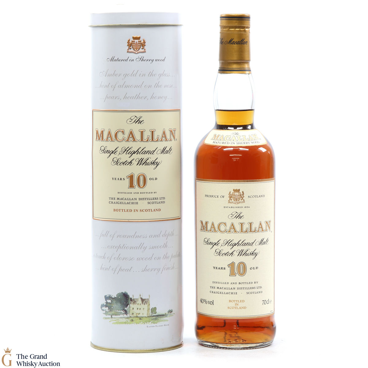 Macallan - 10 Year Old - Tin (1990's)