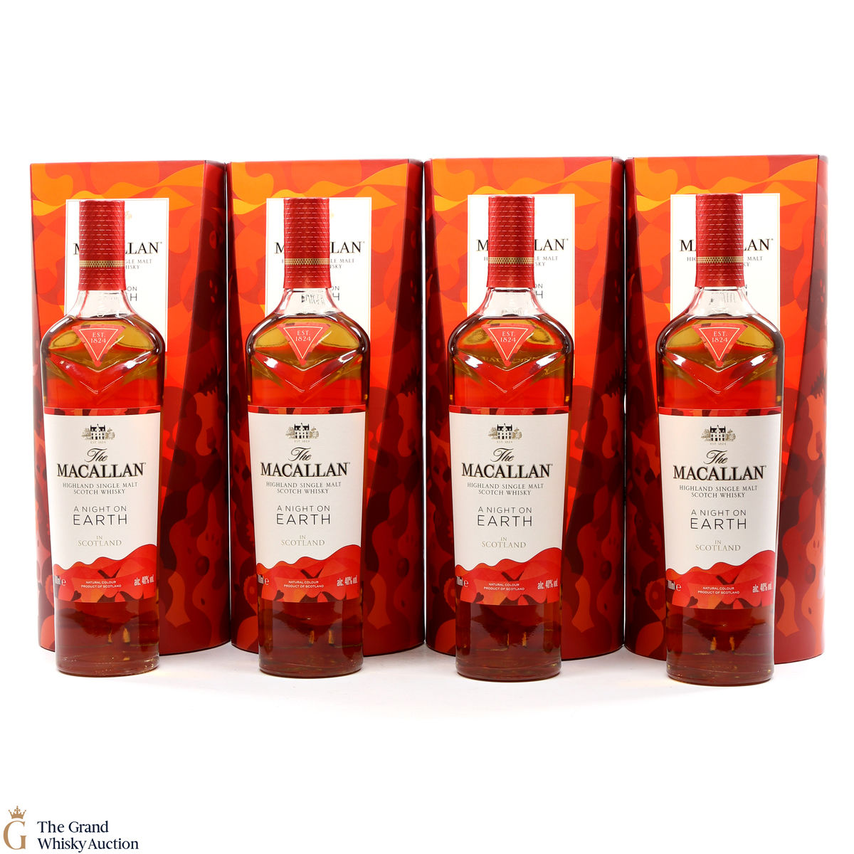 Macallan - A Night on Earth in Scotland (4 x 70cl)
