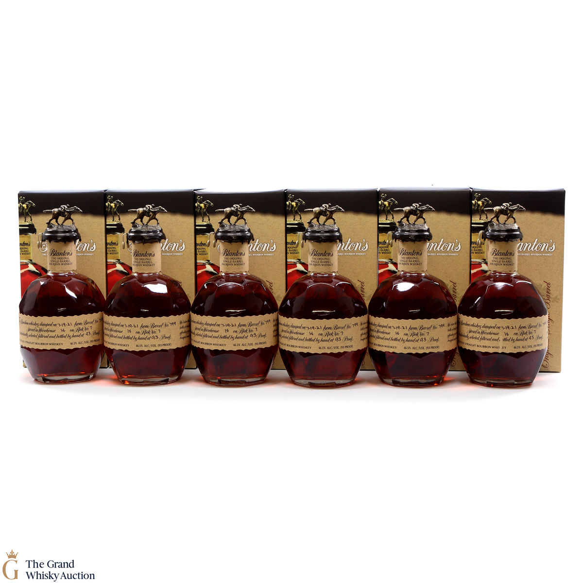 Blanton’s - Single Barrel Bourbon Original 6 x 70cl