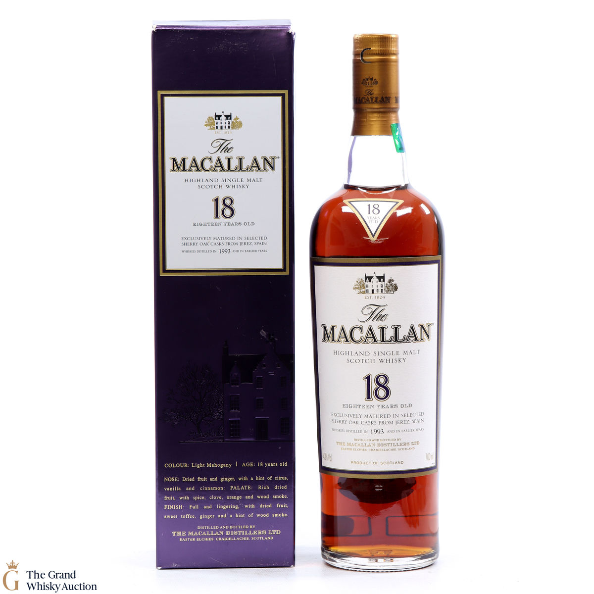 Macallan - 18 Year Old - 1993