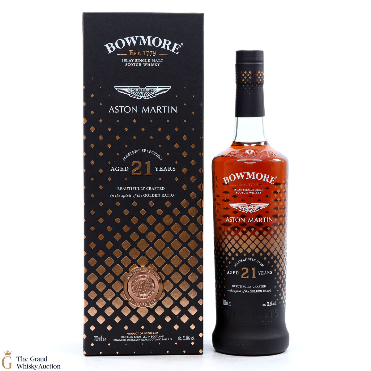 Bowmore - 21 Year Old - Aston Martin - Masters Selection