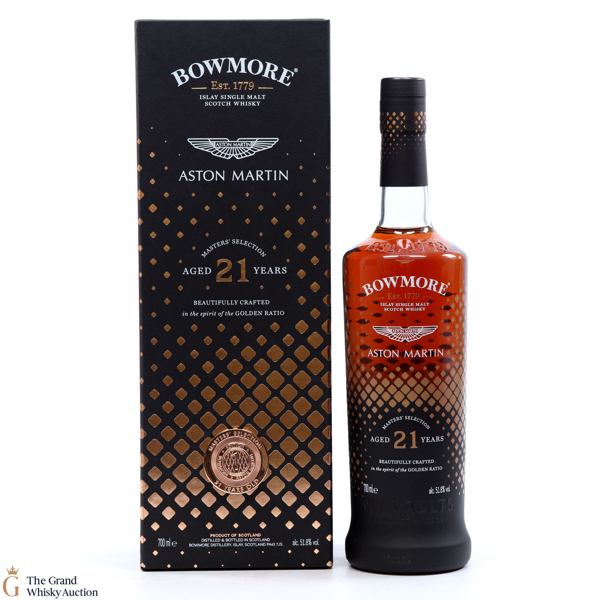 Bowmore - 21 Year Old - Aston Martin - Masters Selection