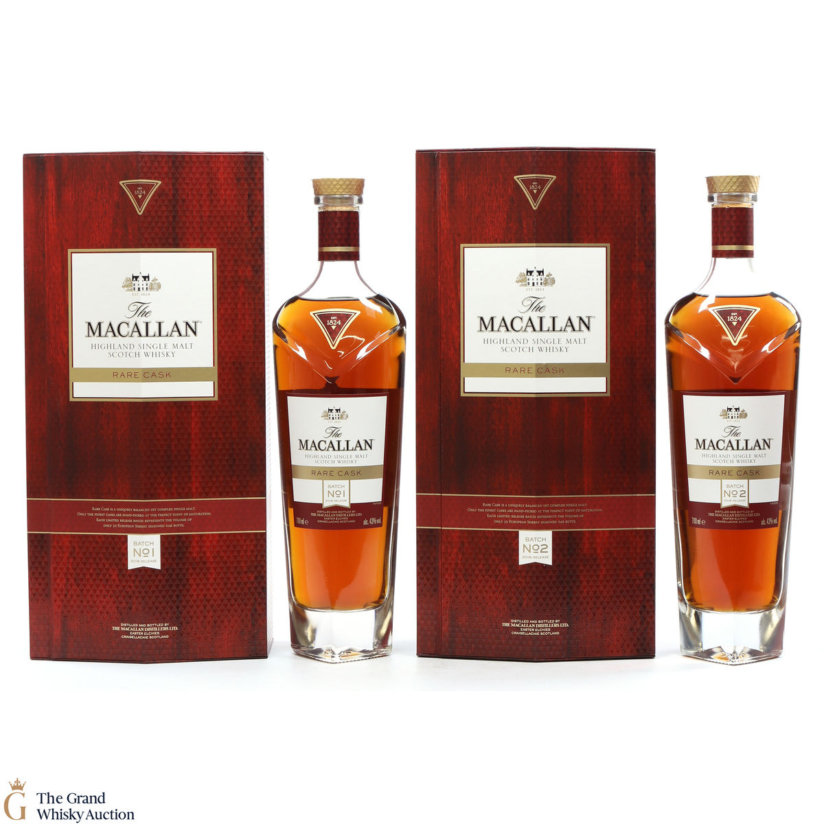 Macallan - Rare Cask No. 1 & 2 (2018)