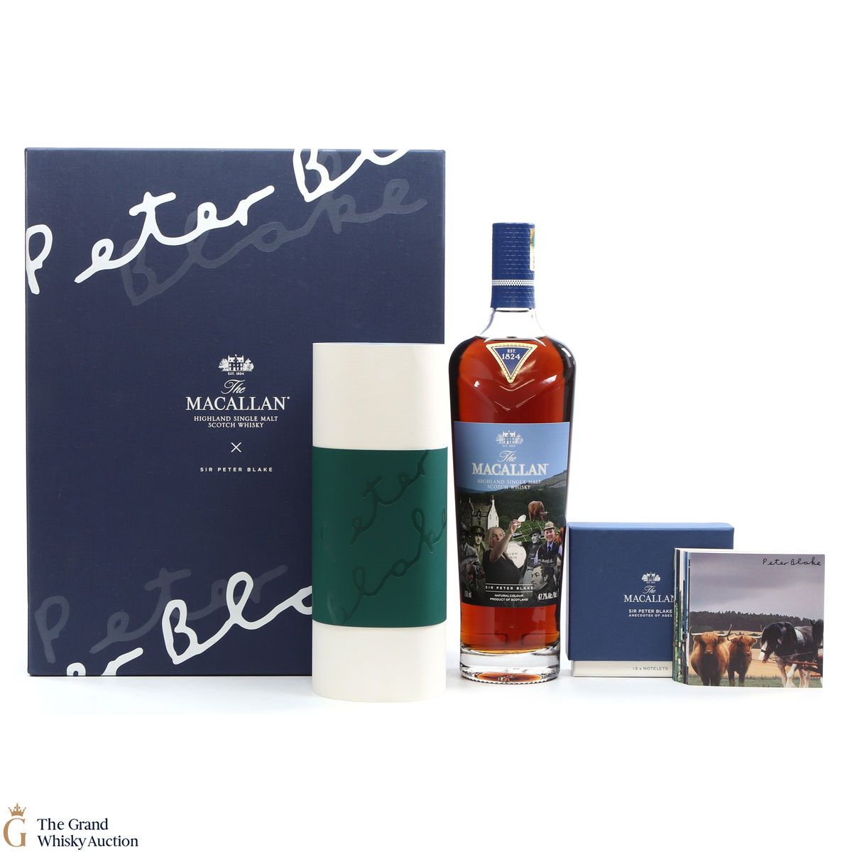 Macallan - Sir Peter Blake - An Estate, a Community and a Distillery 75cl + Notelets