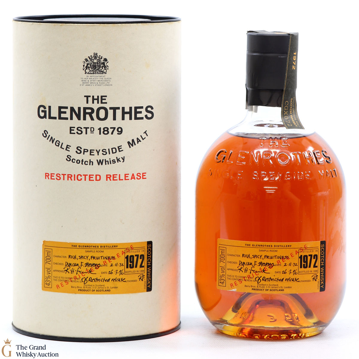 Glenrothes - 23 Year Old - 1972 Restricted Release