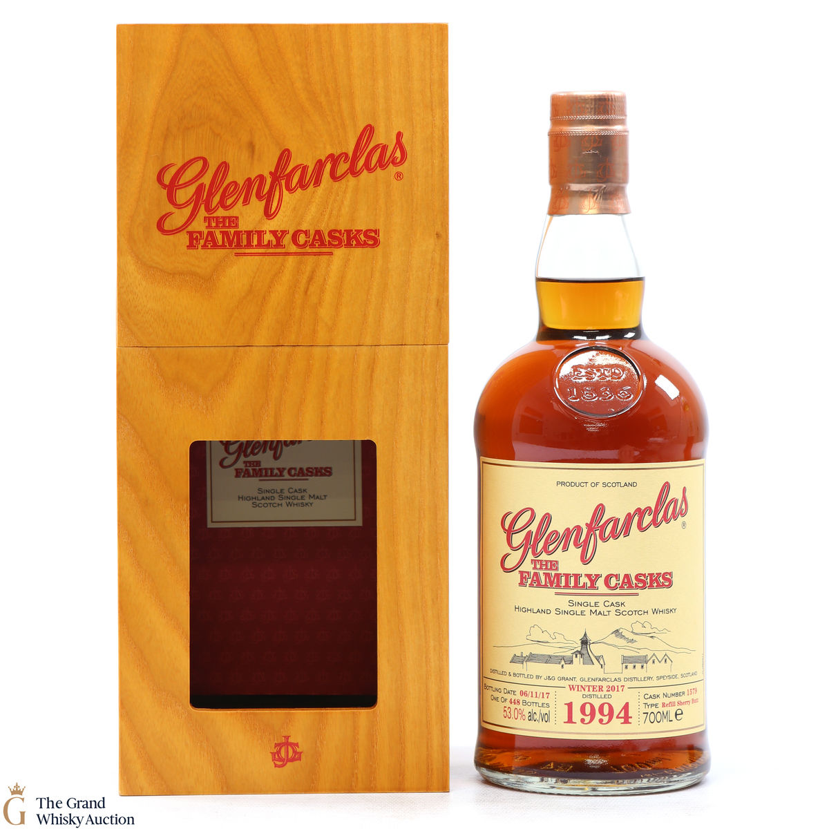 Glenfarclas - 1994 Family Cask #1579 - Winter 2017