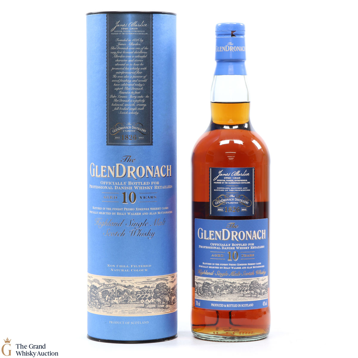 Glendronach - 10 Year Old - Danish Whisky Retailers (Skywalker)