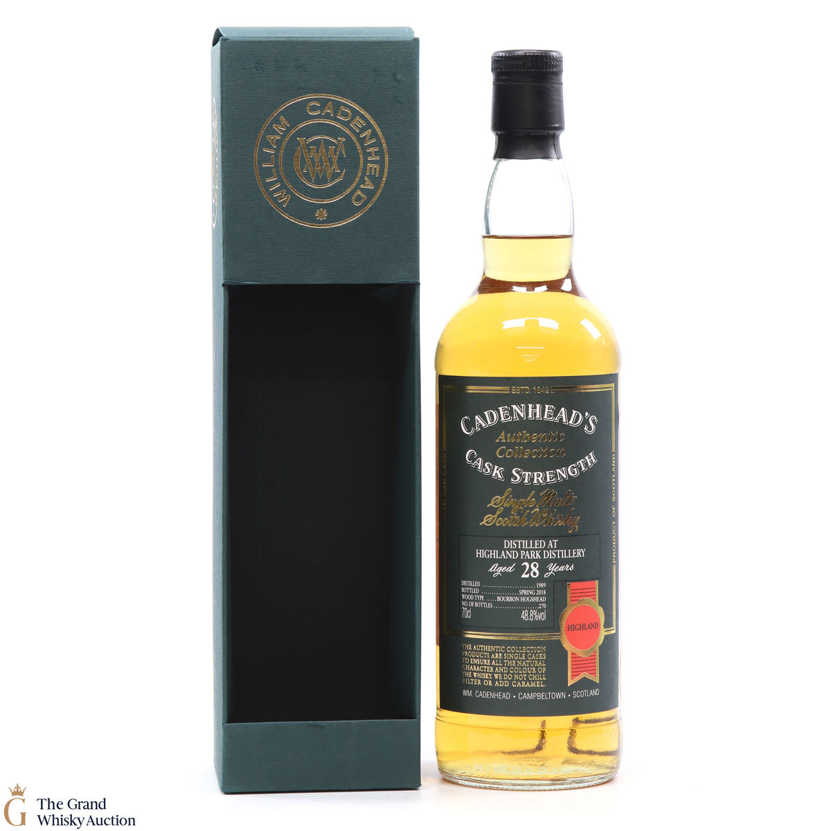 Highland Park - 28 Year Old 1989 - Cadenhead's