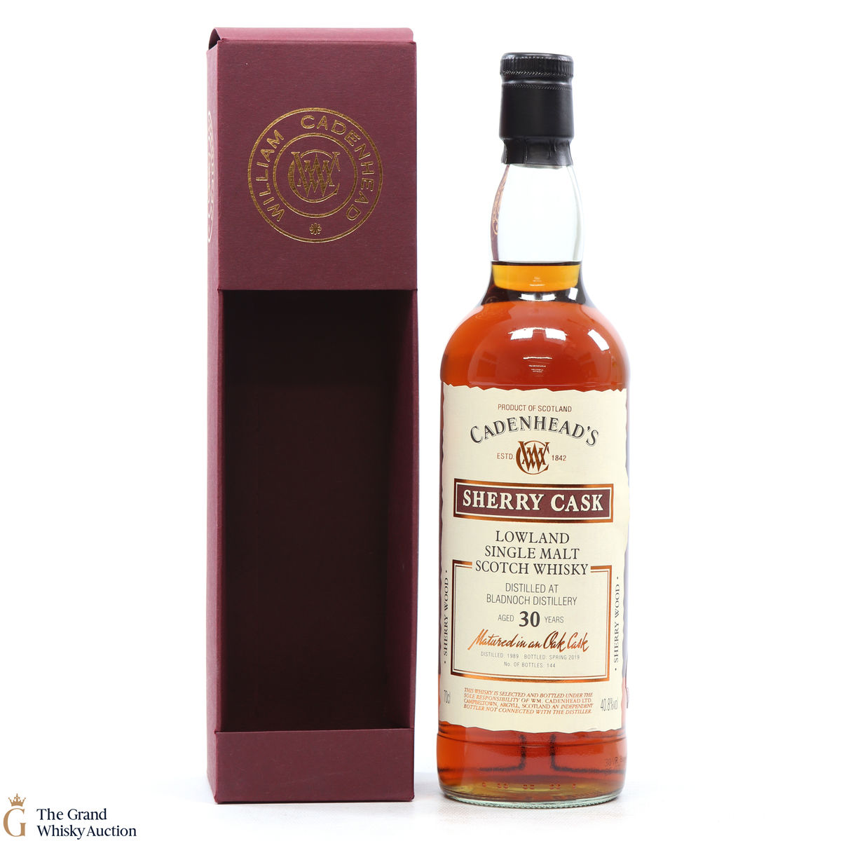 Bladnoch - 30 Year Old 1989 - Cadenhead's