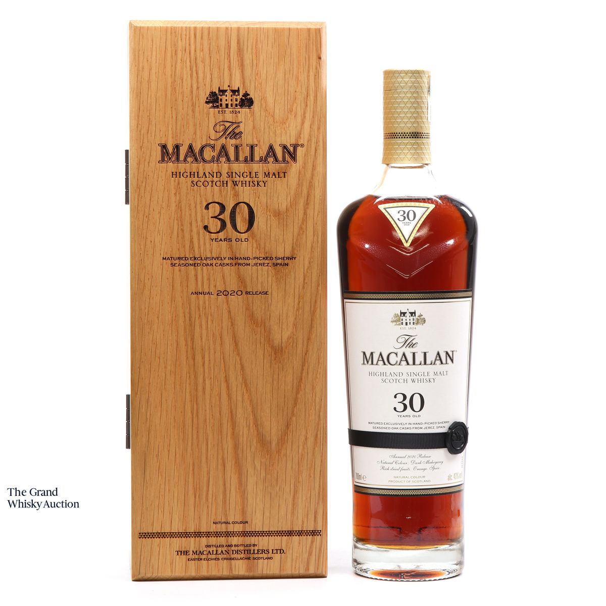 Macallan - 30 Year Old Sherry Oak - 2020