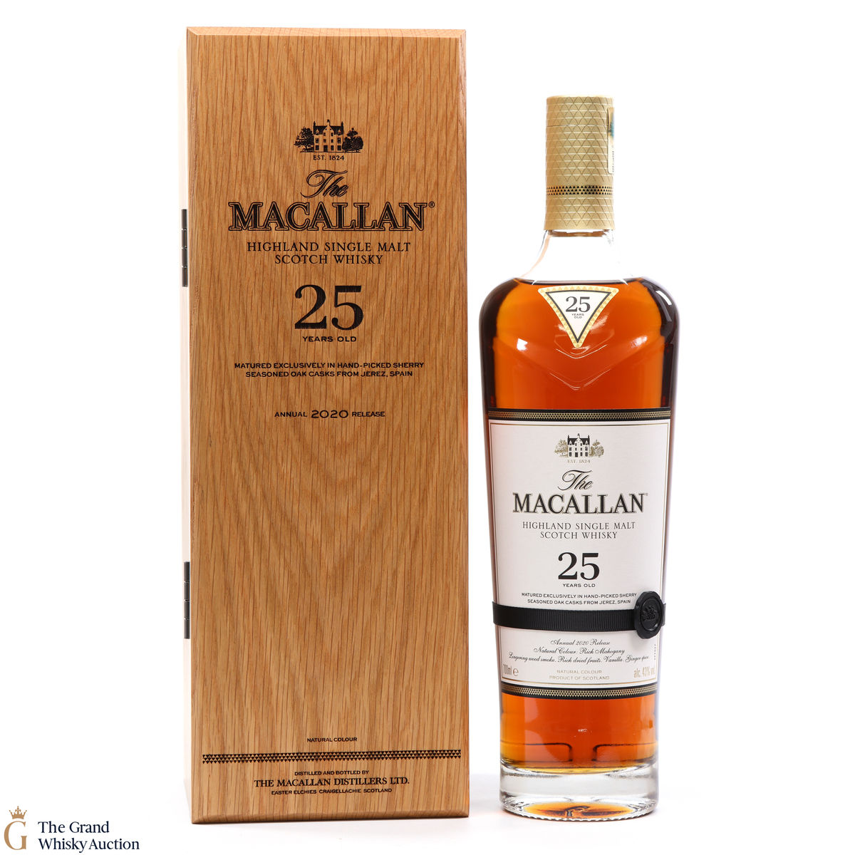 Macallan - 25 Year Old - Sherry Oak - 2020