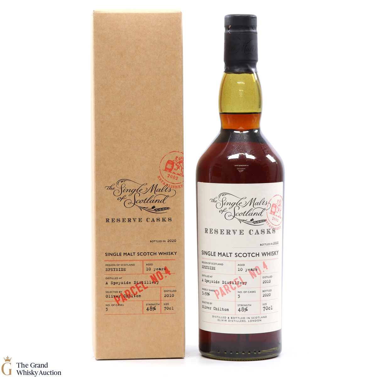 Speyside - 10 Year Old 2010 - Reserve Casks Parcel No. 4