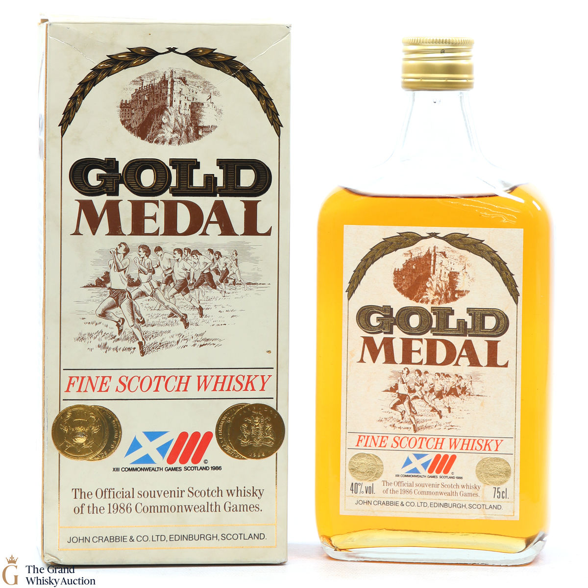 Gold Medal - Fine Scotch Whisky Commonwealth Games 1986 75cl