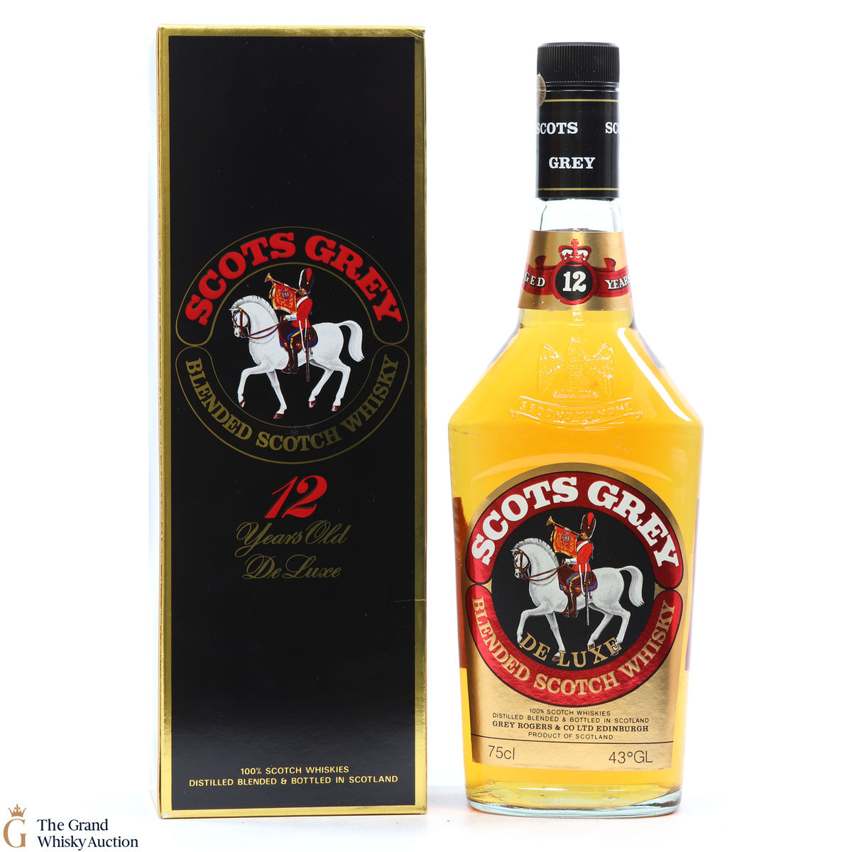 Scots Grey - 12 Year Old - De Luxe Blended Whisky