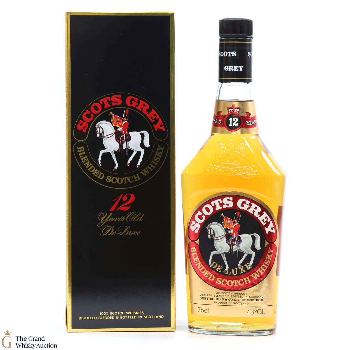 Scots Grey - 12 Year Old - De Luxe Blended Whisky