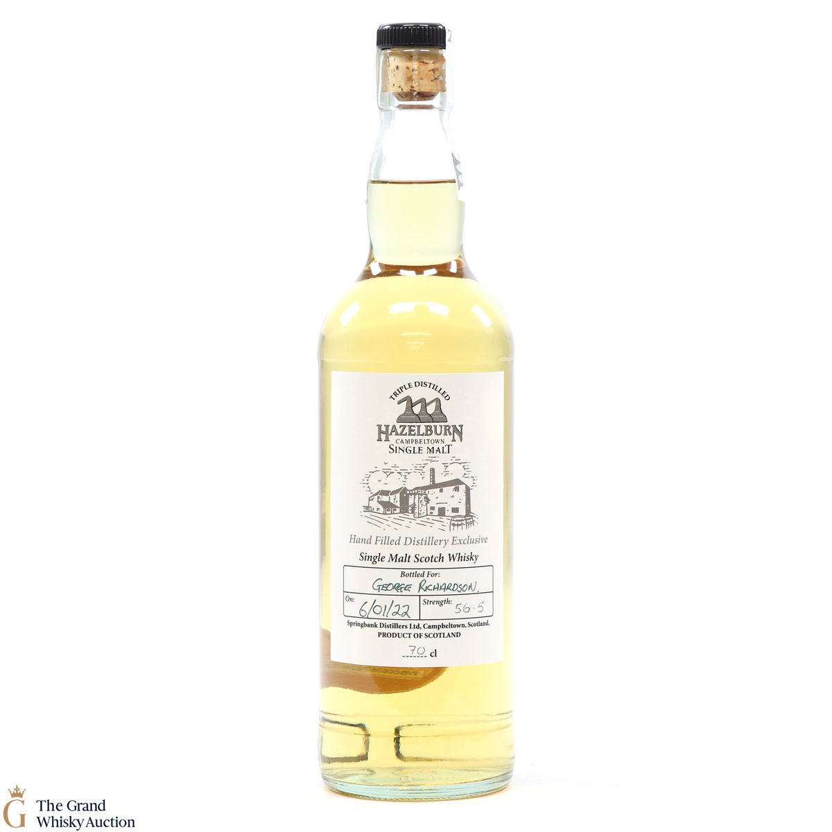 Hazelburn - Hand Fill 2022 56.5%