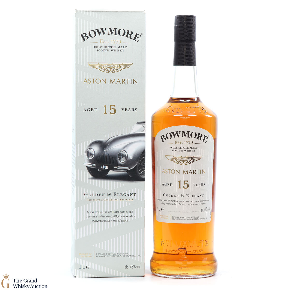 Bowmore - 15 Year Old - Aston Martin 1L