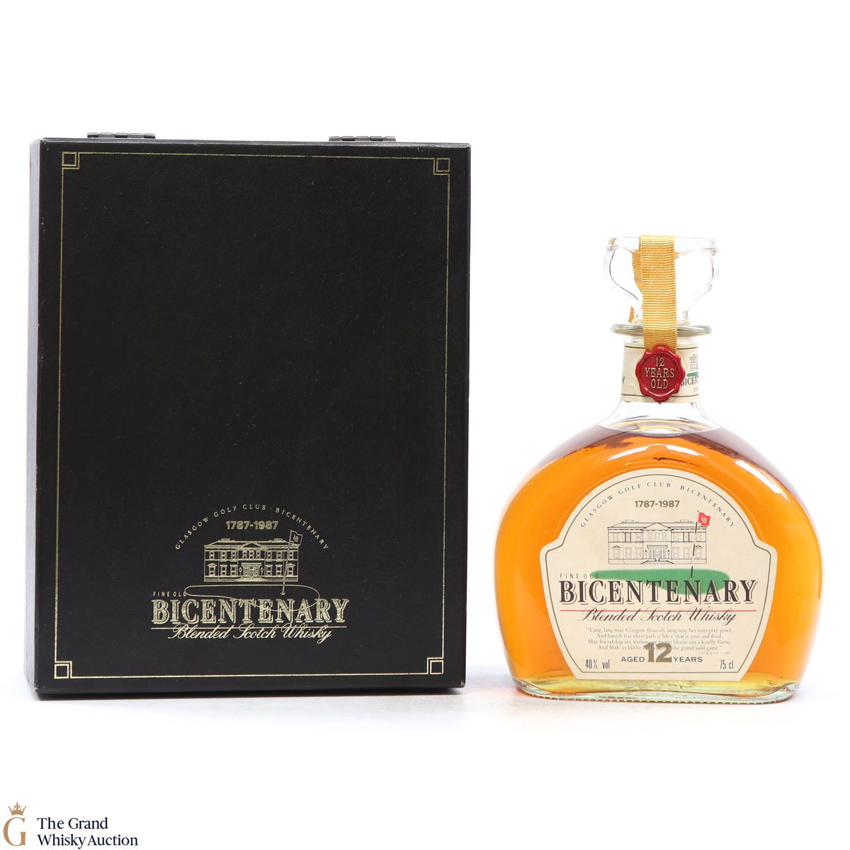 Glasgow Golf Club - 12 Year Old Bicentenary Blend 1987