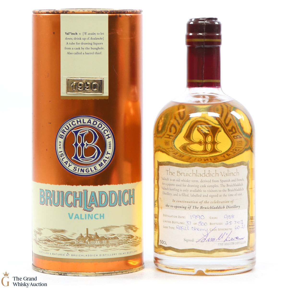 Bruichladdich - 1990 Valinch - Continuation of the Celebration #988