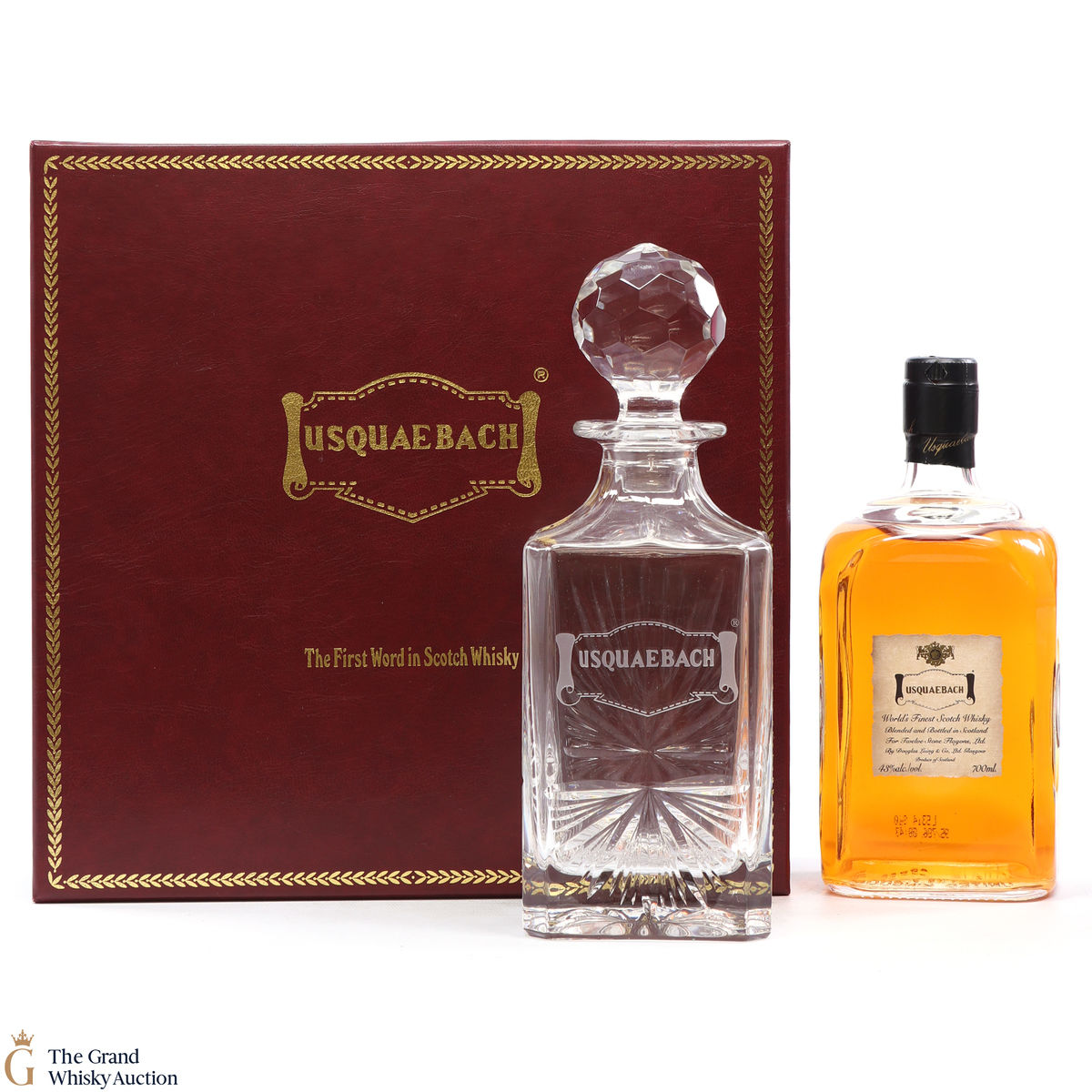 Usquaebach - World's Finest Scotch & Decanter