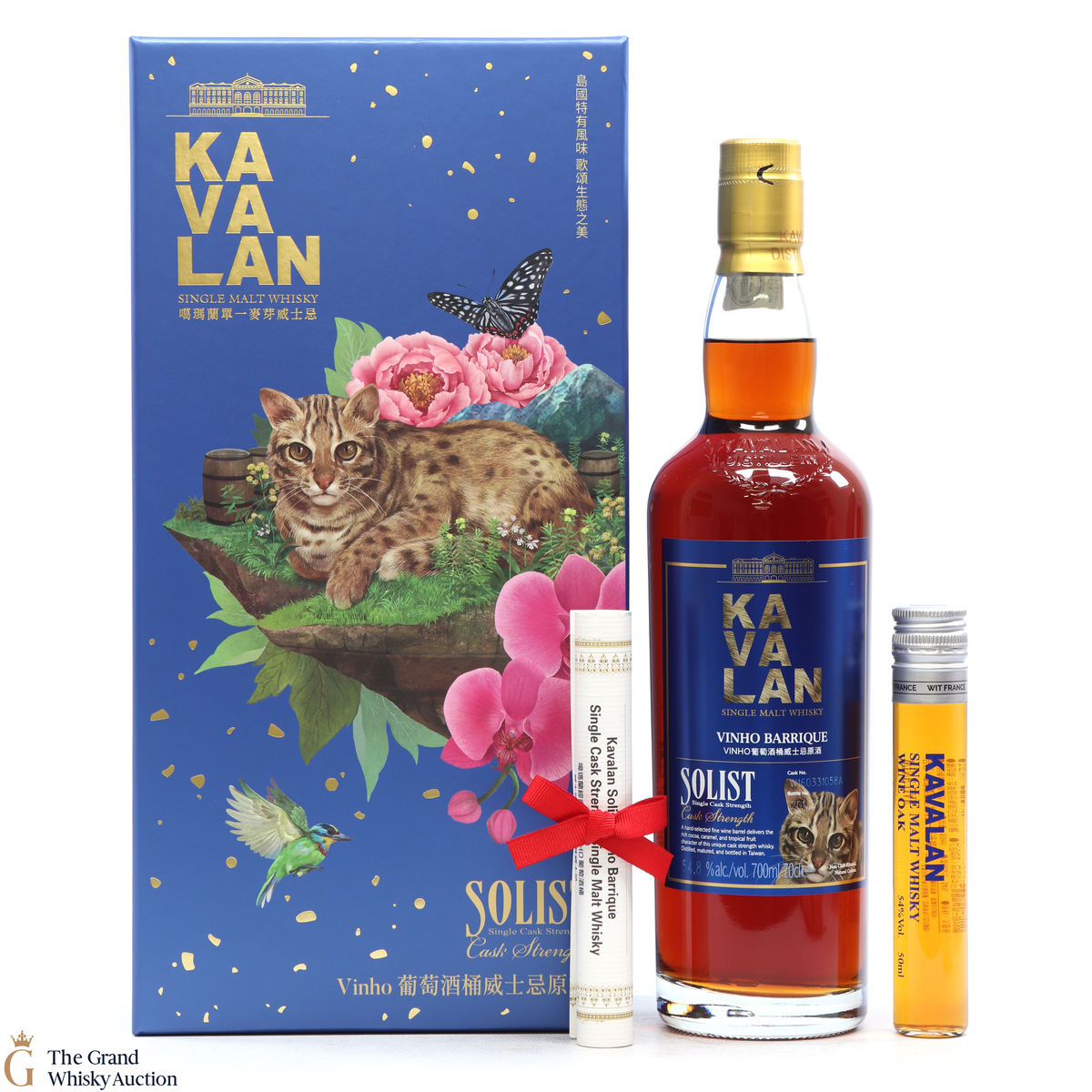 Kavalan - Solist Cask Strength - Vinho Barrique 54.8% (70cl +5cl)