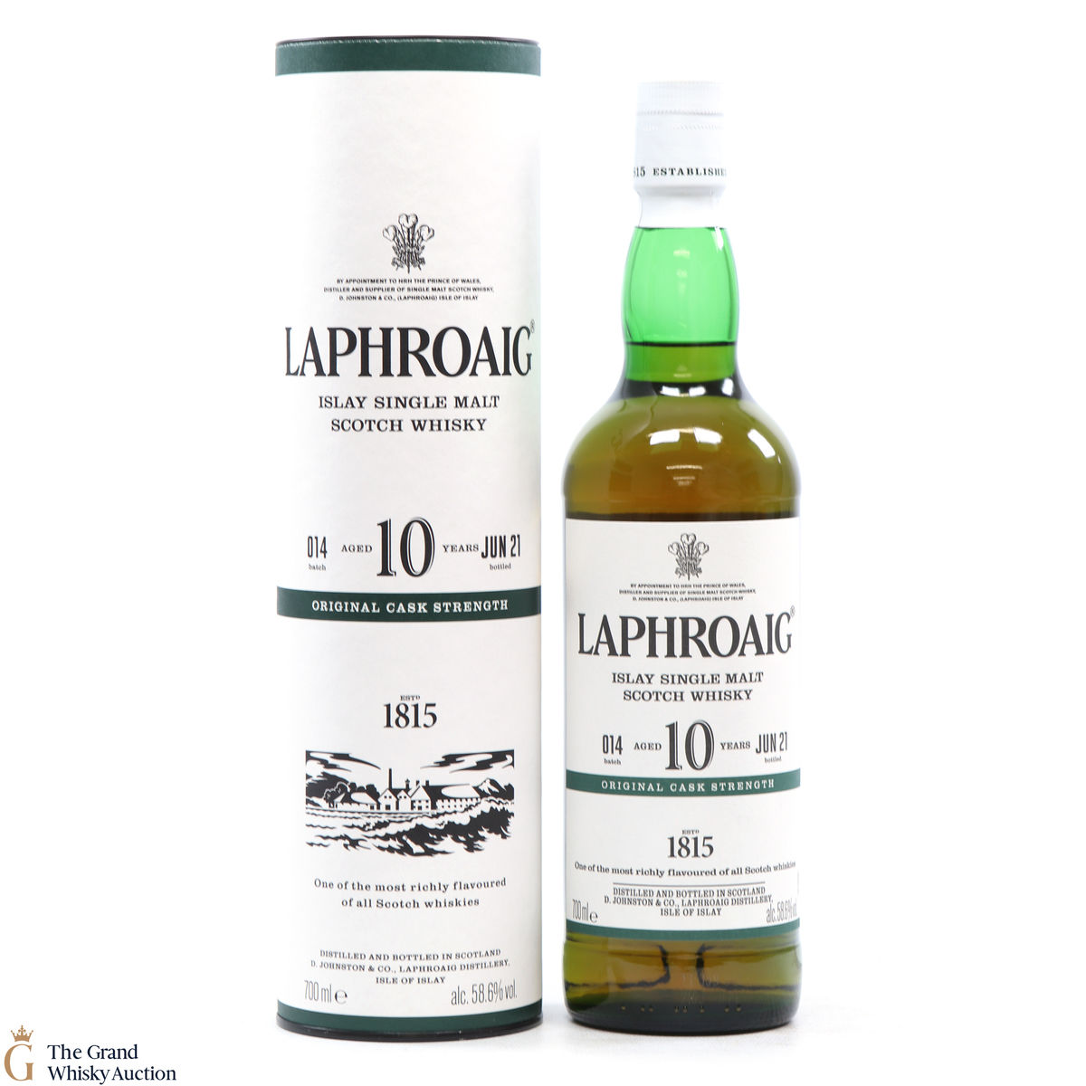 Laphroaig - 10 Year Old - Original Cask Strength Batch #014