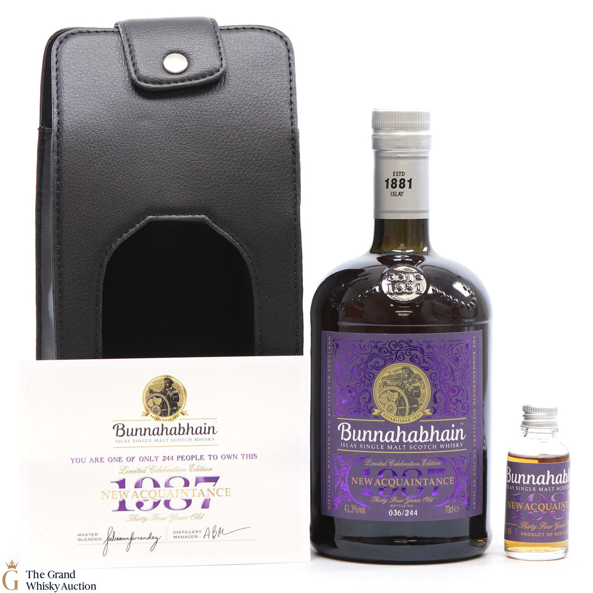 Bunnahabhain - 34 Year Old 1987 - New Acquaintance 2021 (& 3cl sample)