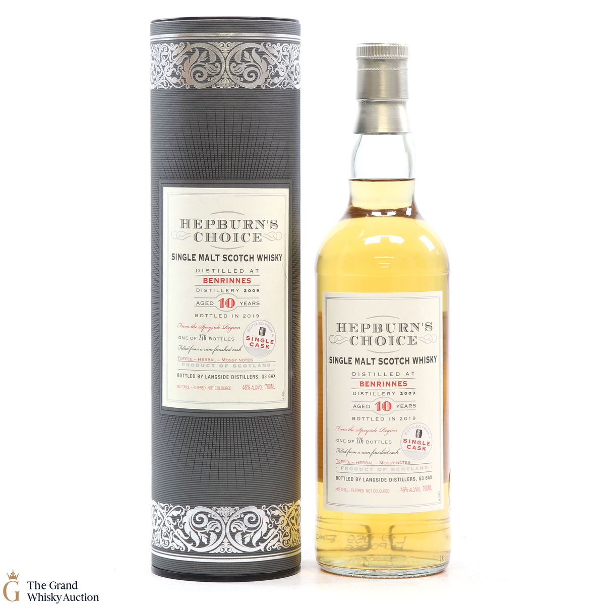 Benrinnes - 10 Year Old 2009 Hepburns Choice 