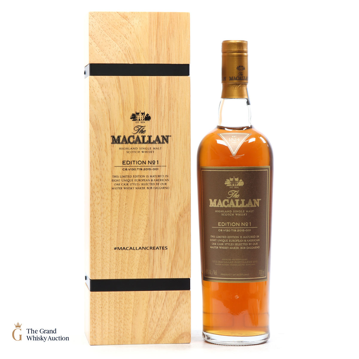 Macallan - Edition No.1 Wooden Box