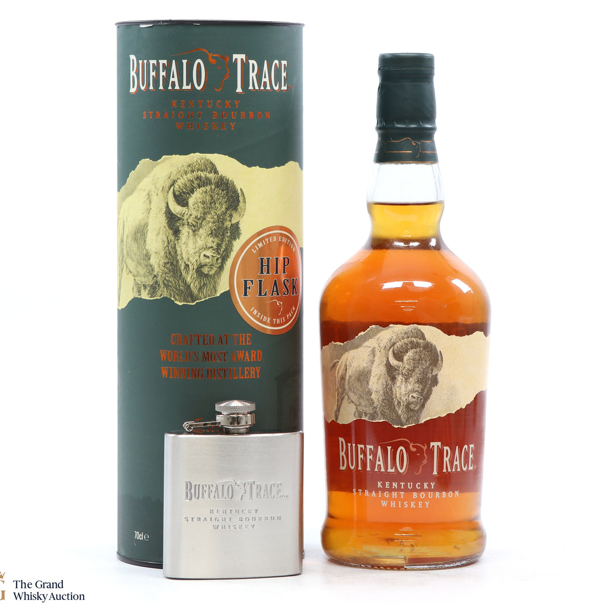 Buffalo Trace - Kentucky Bourbon & Hip Flask
