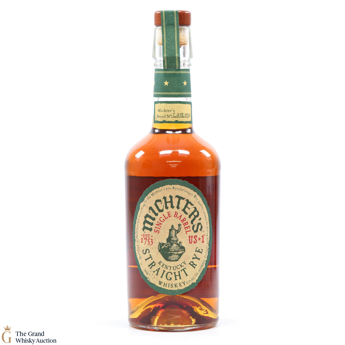 Michter's - Single Barrel Rye Whiskey #L21E1513 2021