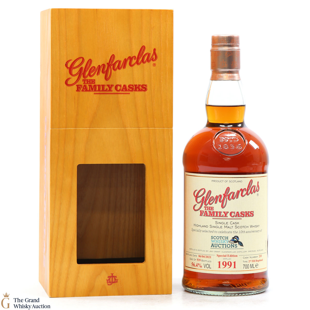 Glenfarclas - 1991 Family Casks - SWA 10th Anniversary