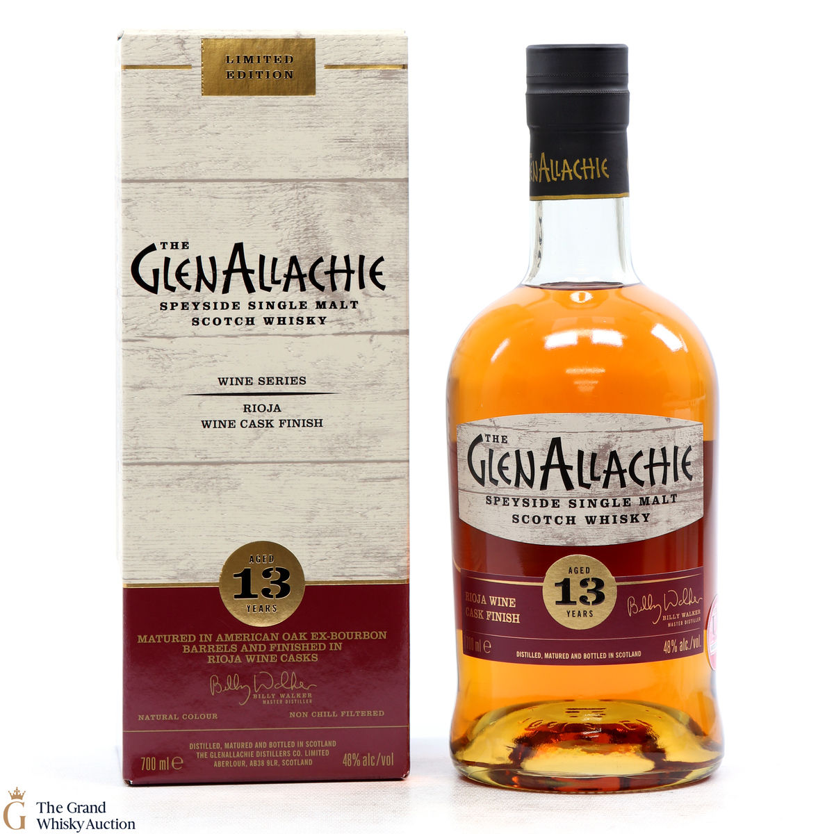 GlenAllachie - 13 Year Old - Madeira Wood Finish