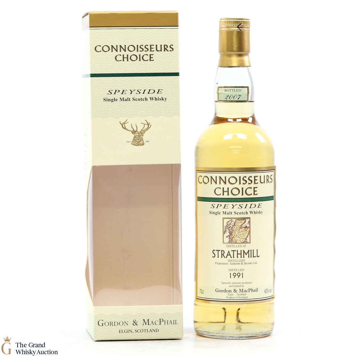 Strathmill - 1991 Gordon & Macphail 2007 Connoisseurs Choice