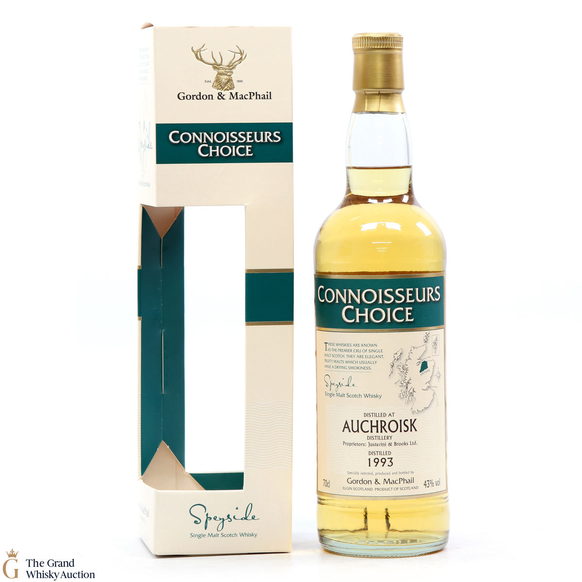 Auchroisk - 1993 Gordon & Macphail 2008 Connoisseurs Choice