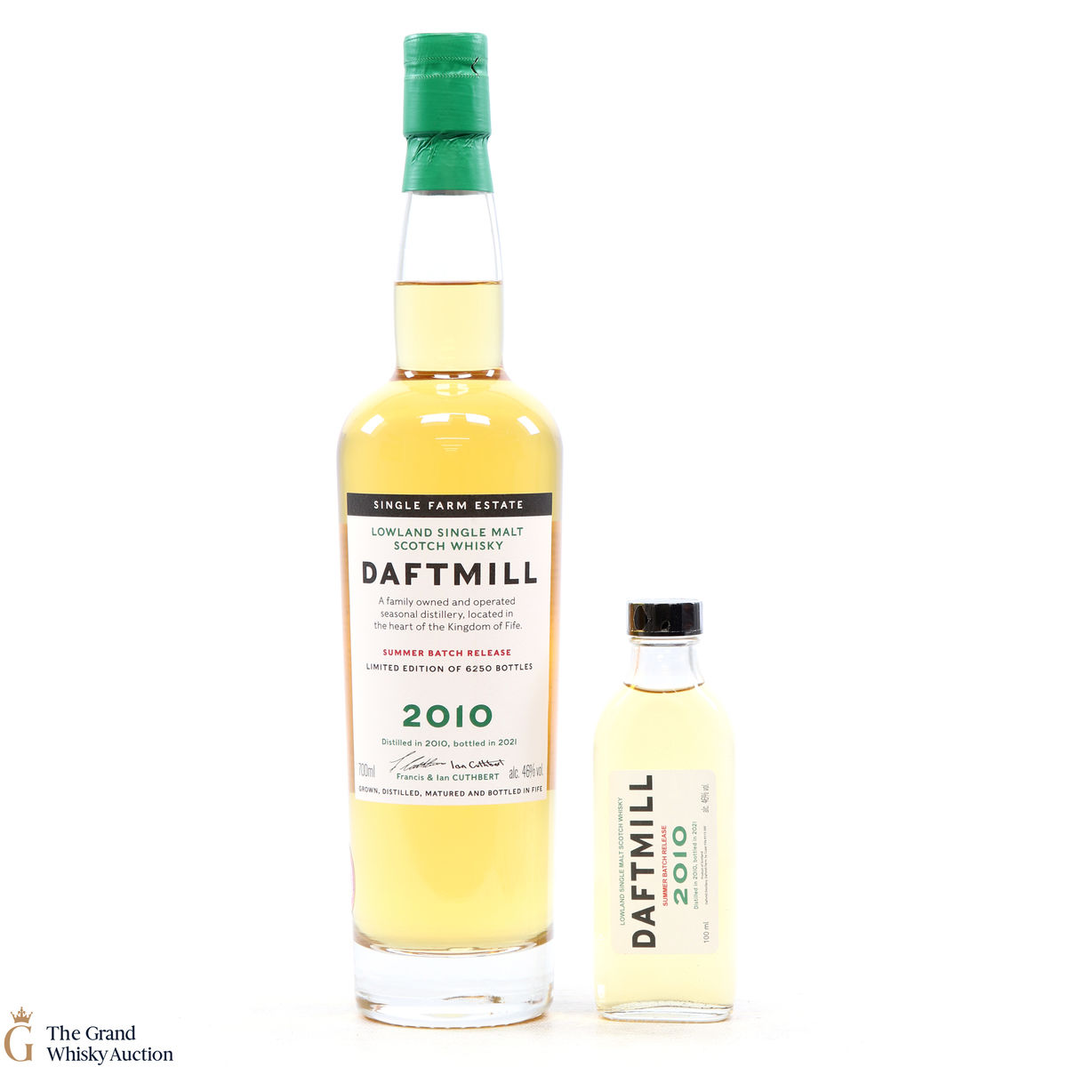 Daftmill - 2010 Summer Batch Release & 10cl Sample