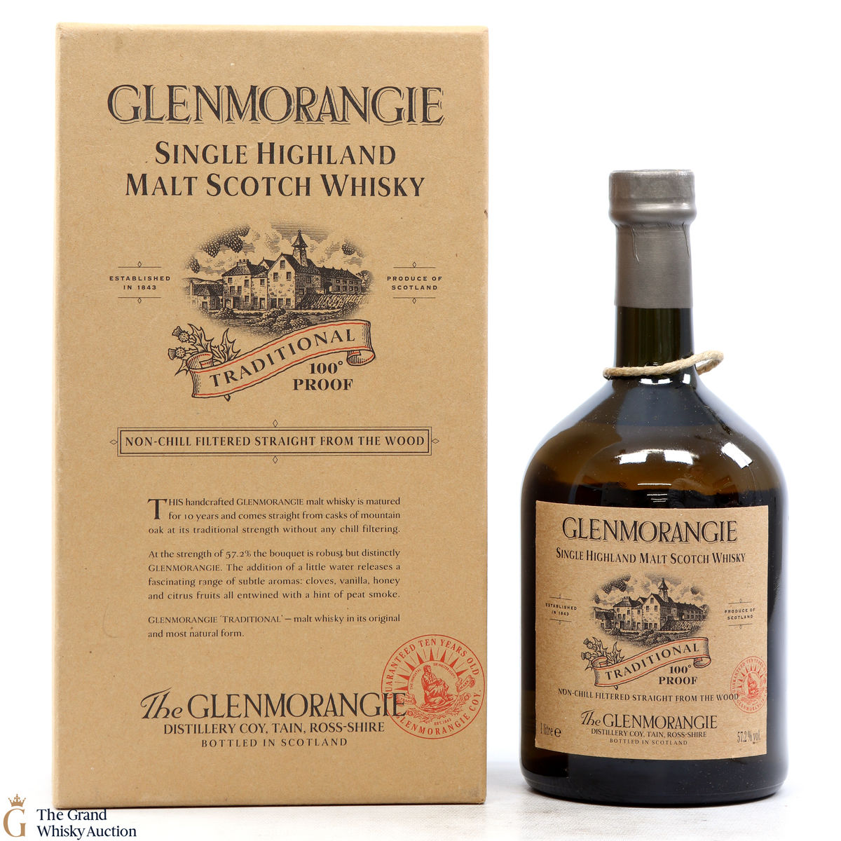 Glenmorangie - Traditional 100 Proof  1L