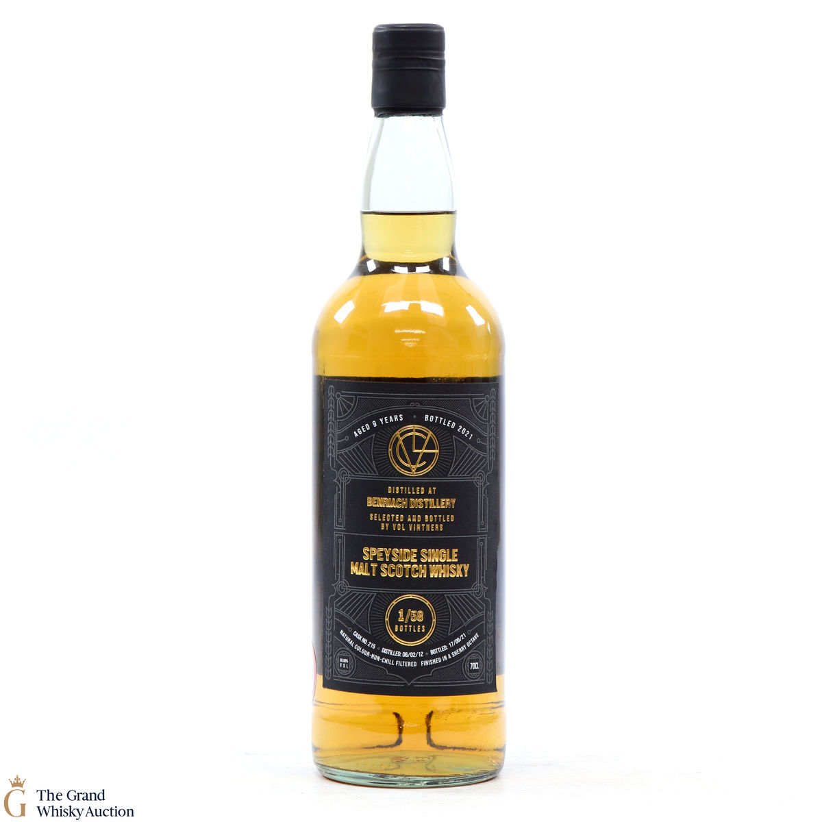 BenRiach - 9 Year Old 2012 #215 - VCL Vinters