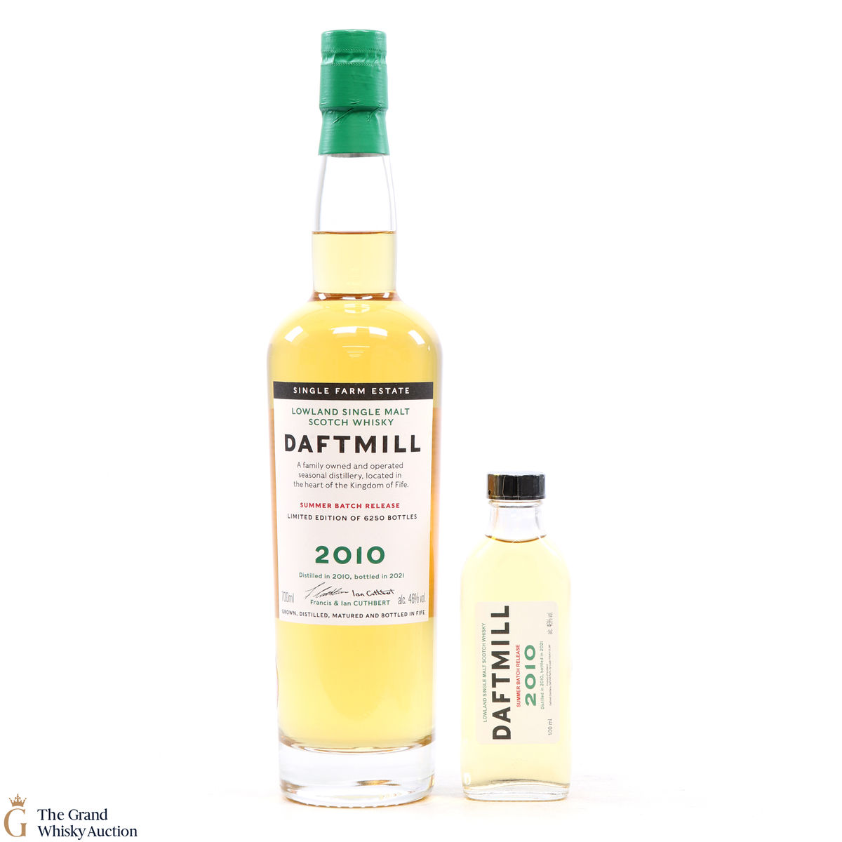 Daftmill - 2010 Summer Batch Release & 10cl Sample