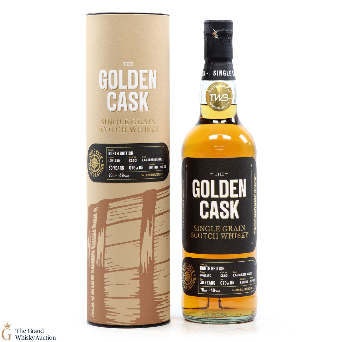 North British - 30 Year Old 1991 - Golden Cask