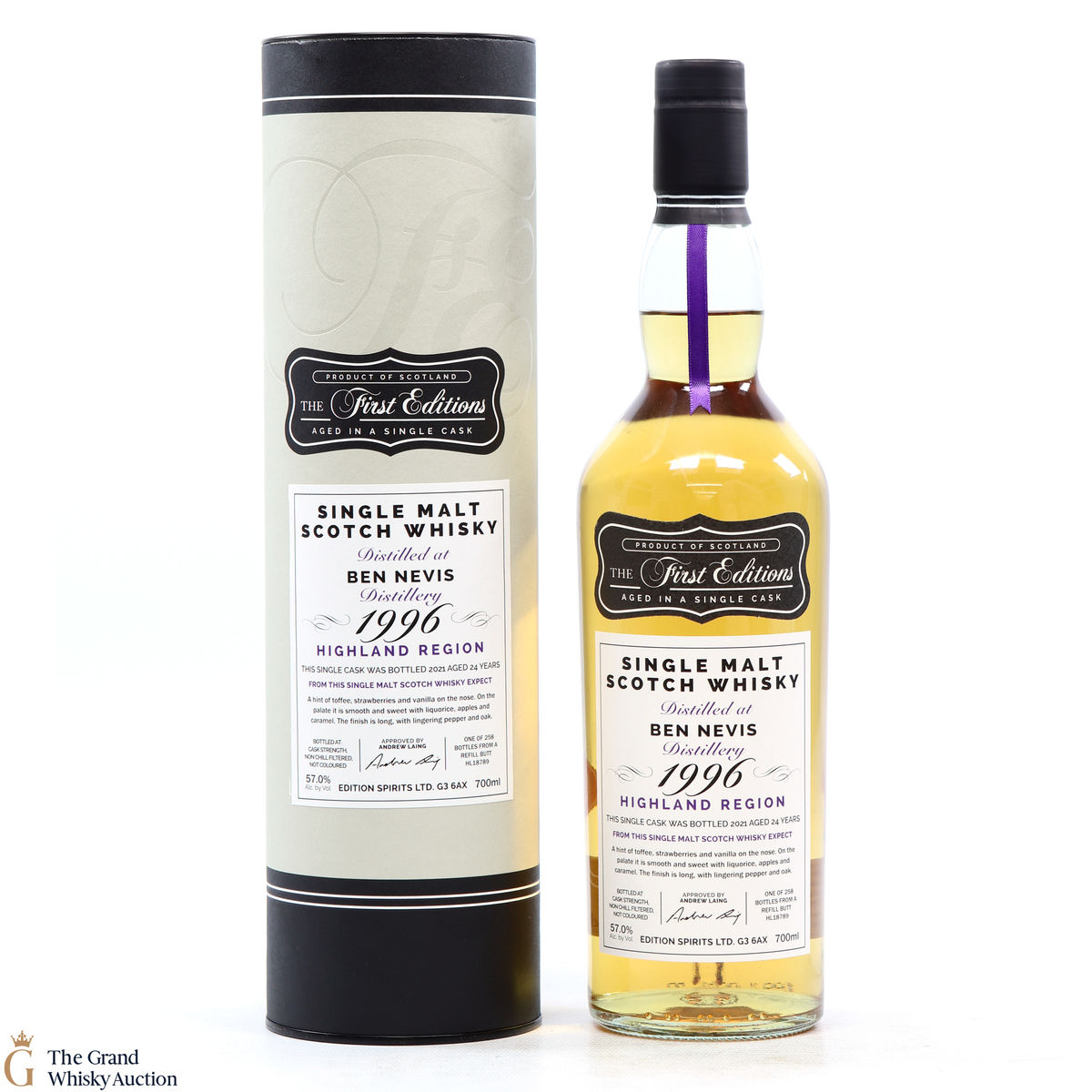 Ben Nevis - 24 Year Old 1996 - First Cask 