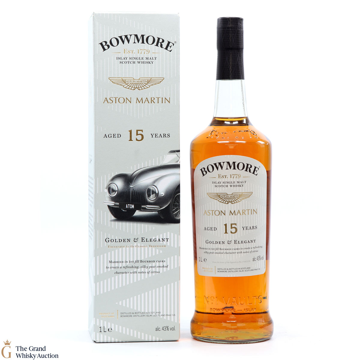 Bowmore - 15 Year Old - Aston Martin 1L