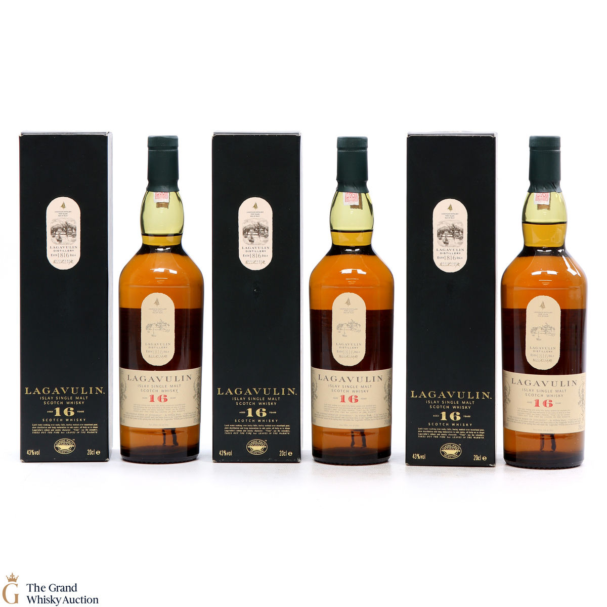 Lagavulin - 16 Year Old - 3 x 20cl