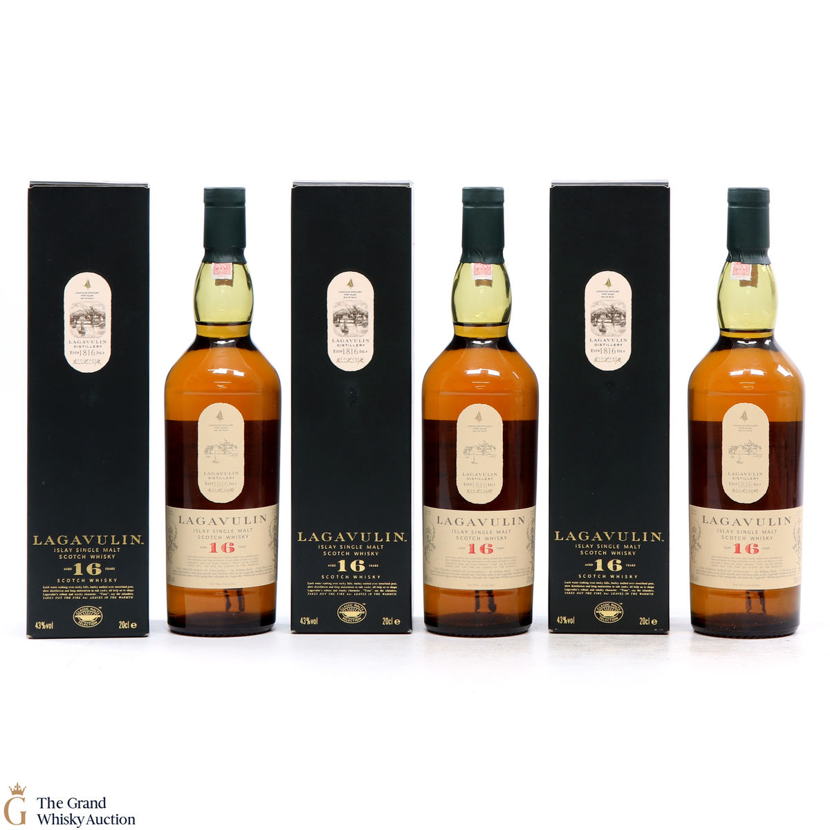 Lagavulin - 16 Year Old - 3 x 20cl