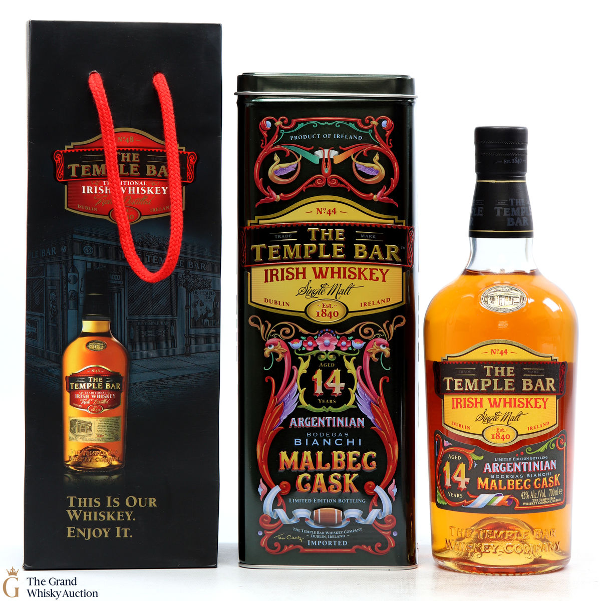 Temple Bar - 14 Year Old - Malbec Cask Finish