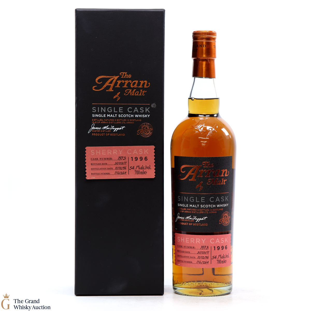 Arran - 14 Year Old 1996 Single Sherry Cask #1973 