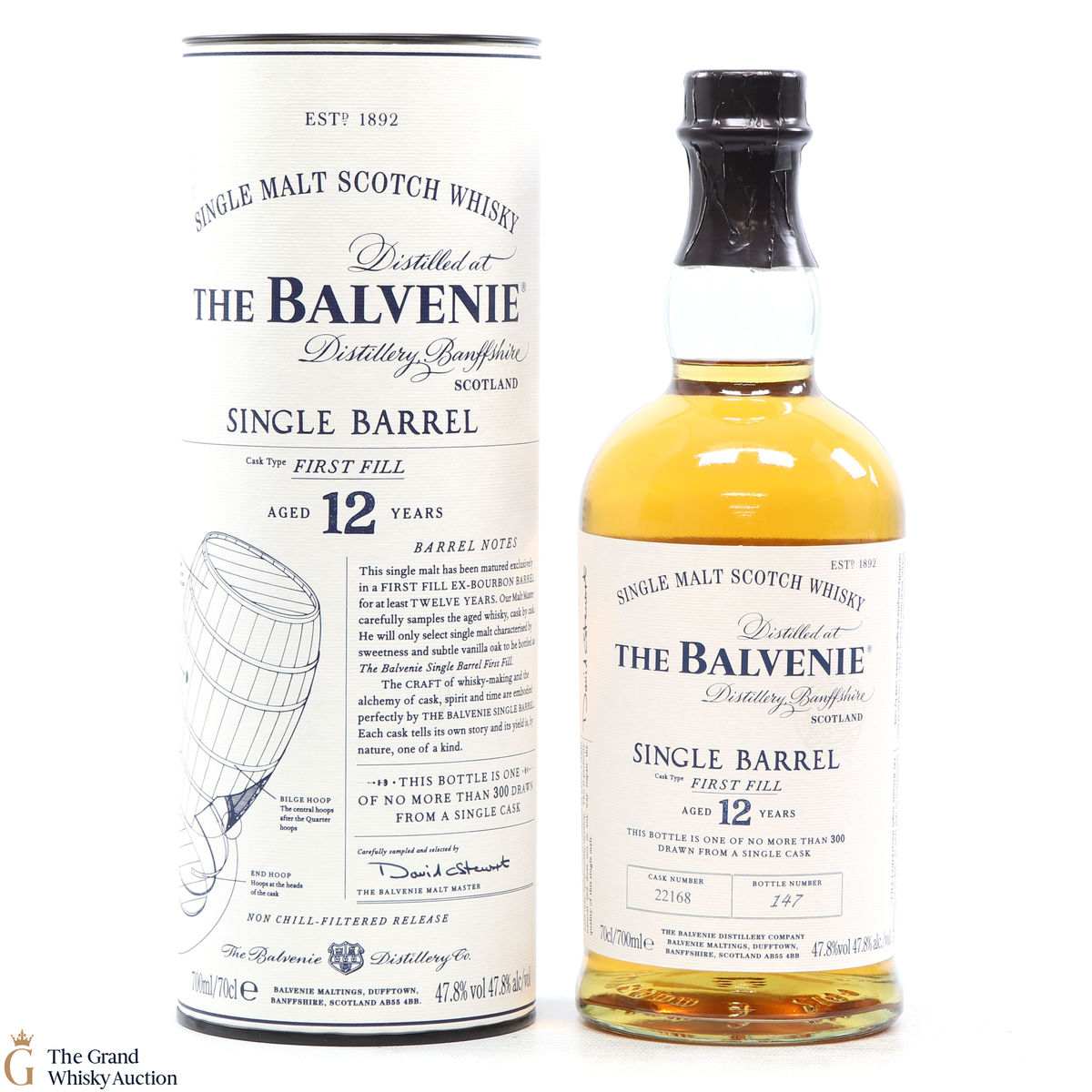Balvenie - 12 Year Old  Single Barrel #22168