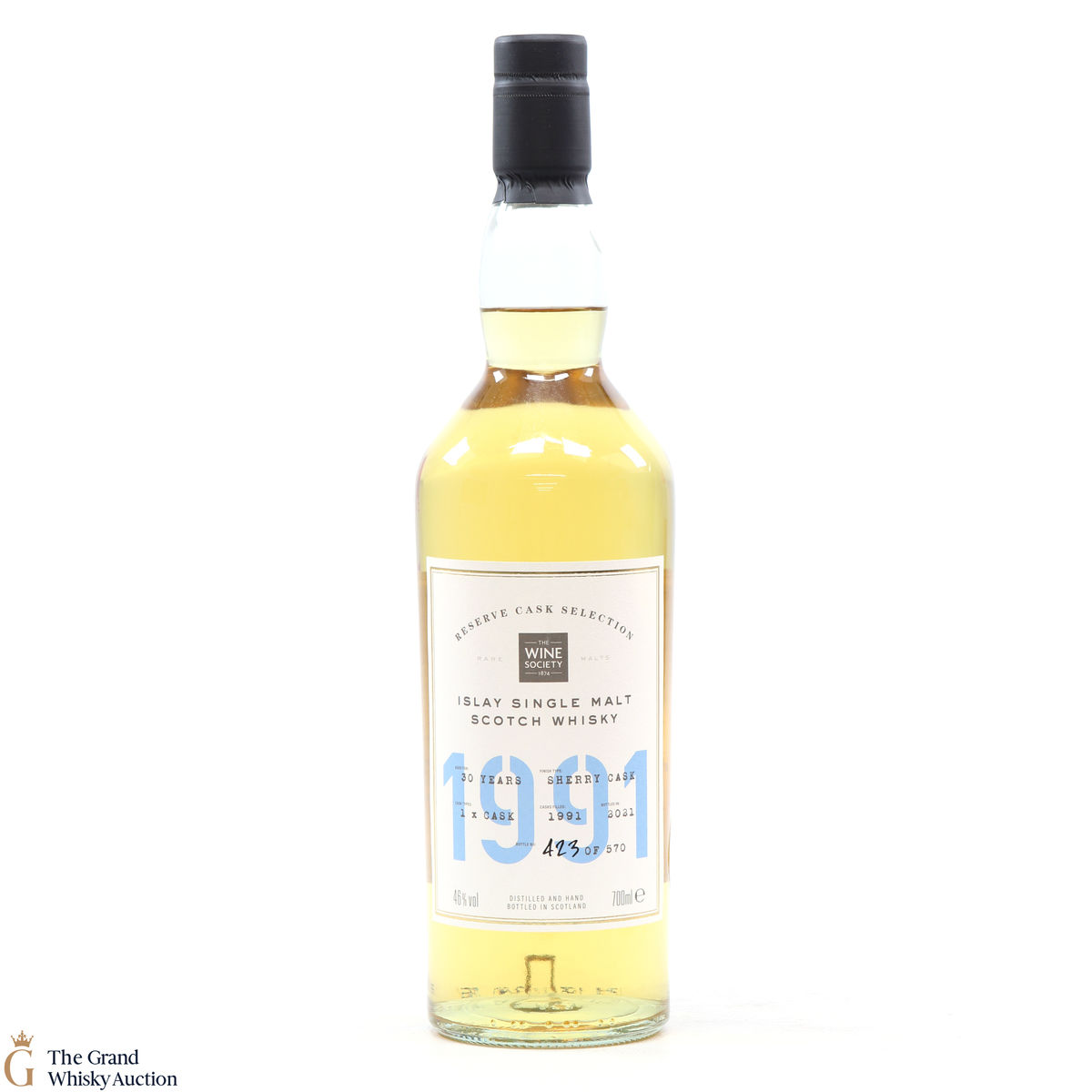Islay - 30 Year Old 1991 Sherry - Wine Society Reserve Cask No.3
